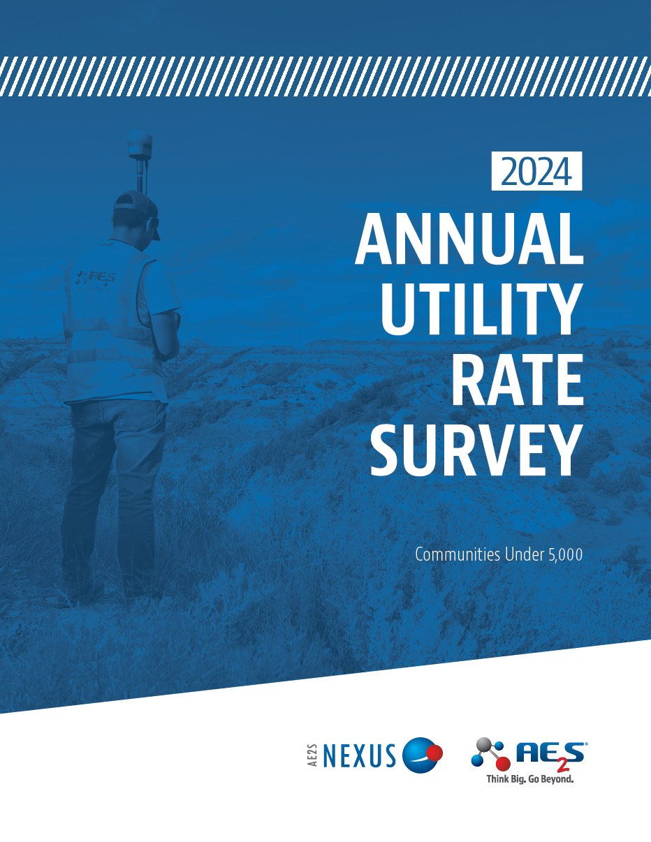 2024 AE2S Utility Rate Survey cover
